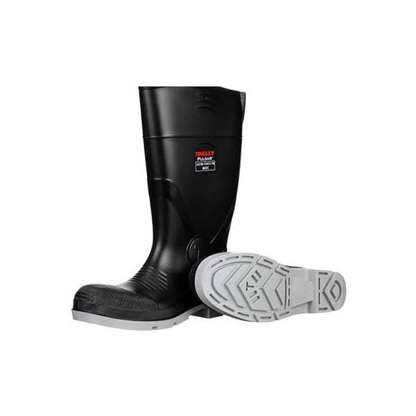 Tingley Tingley Pulsar Knee Boot, Composite Safety Toe Chevron Plus, 15"H, Blk/Gray, Size 10 43251.1 - main